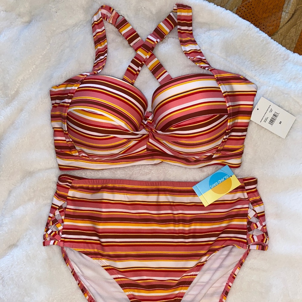 Island Rays Plus Size Bikini
